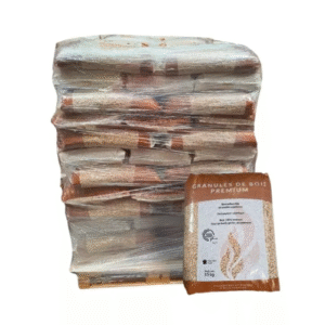 Pellet Rochefort – Palette de 65 sacs de 15kg – 100% résineux