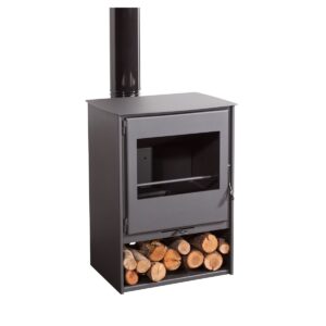JUAN PANADERO POÊLE À BOIS MILANO TITANIUM 8 KW