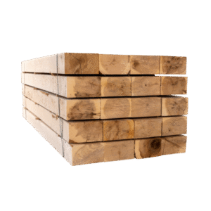 30 X Traverses chemin de fer en bois – Chêne – 2600 x 250 x 150 mm