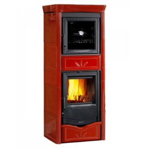 POELE A BOIS BOUILLEUR TERMONICOLETTA FORNO DSA 4.0 BORDEAUX 16KW