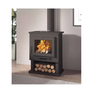 Poêle à bois chauffe plat - FIREMATIC Utha 11 kW